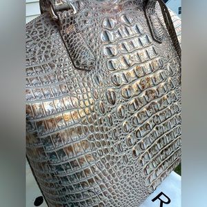 🚨SALE🚨 🤎🤍🤎NWT BRAHMIN SMOKE Large Duxbury 🤎🤍🤎